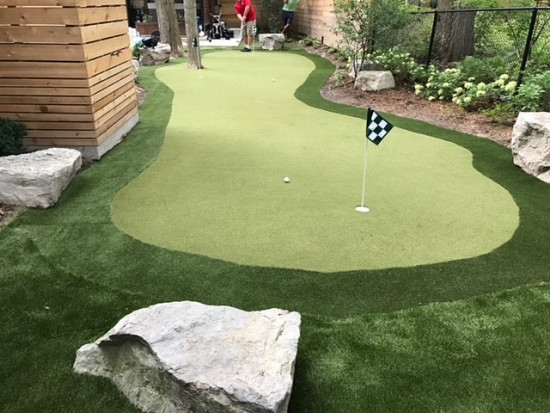 Putting Green in Newmarket