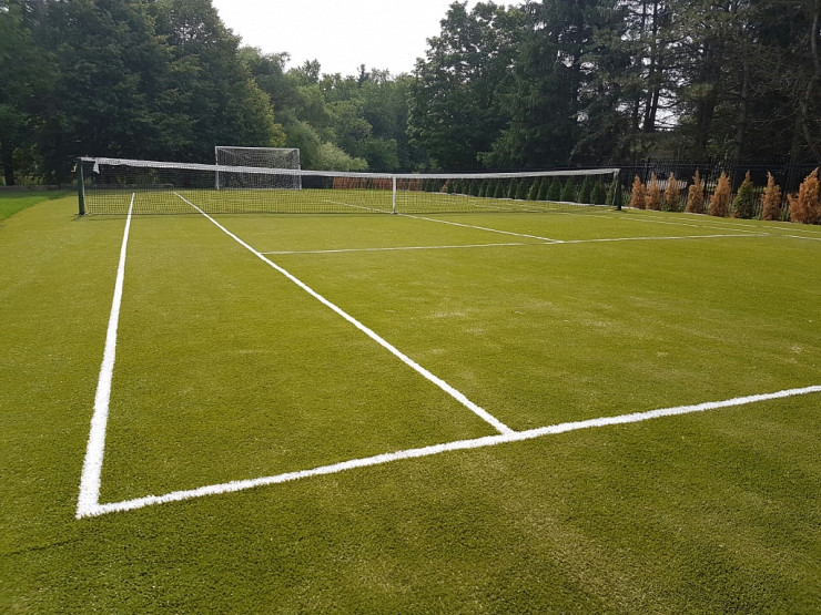 Tennis Court Athletic Synthetic Turf