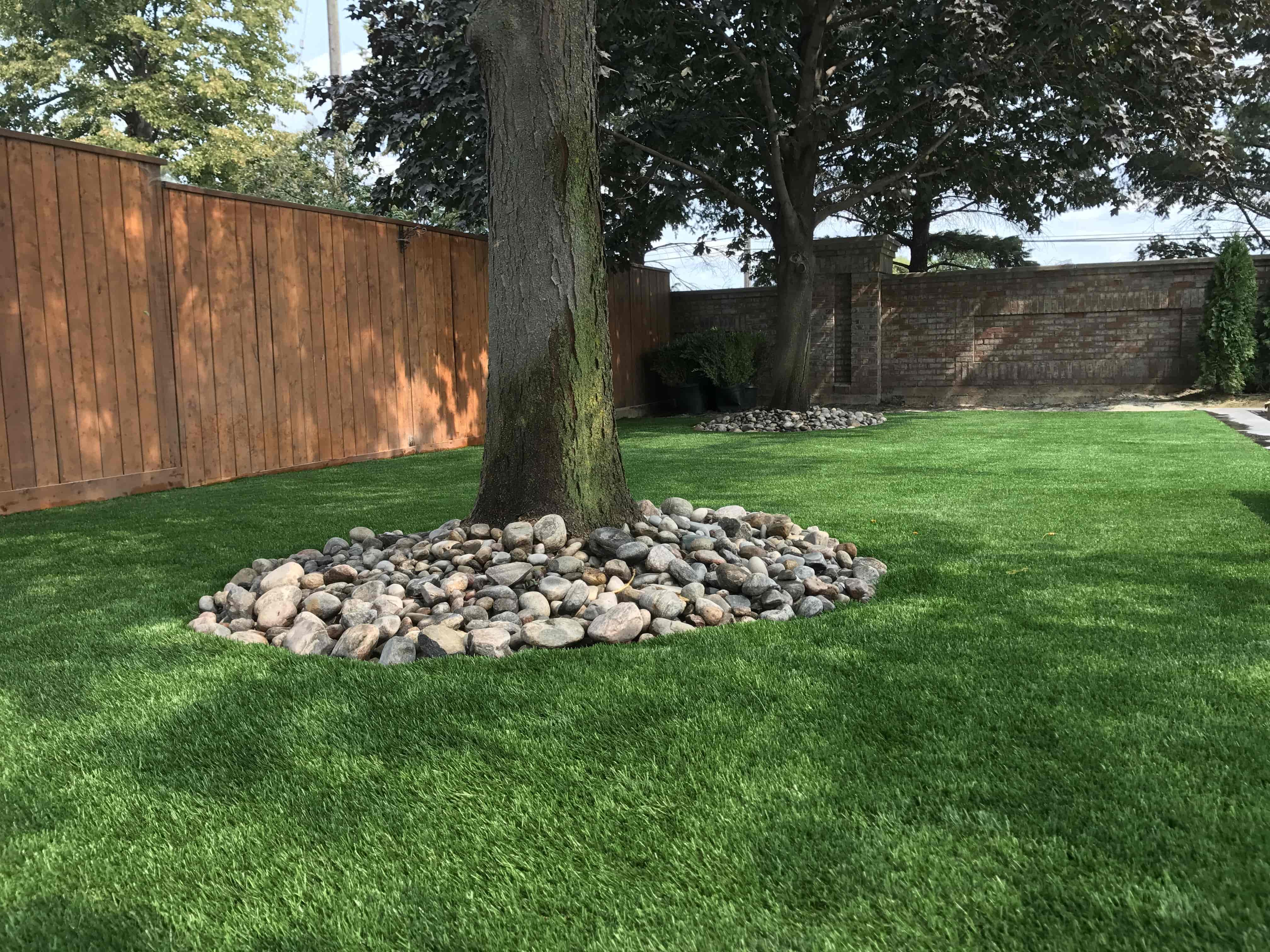 Artificial lawn design & installation in Toronto by Lazy Lawn Canada
